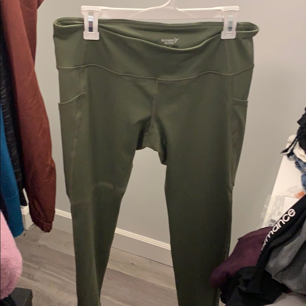 Army Green/Olive leggings Size XL